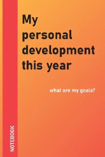 My personal development this year: what are my goals? by Notebookes Cover Notebookes Coverdesign