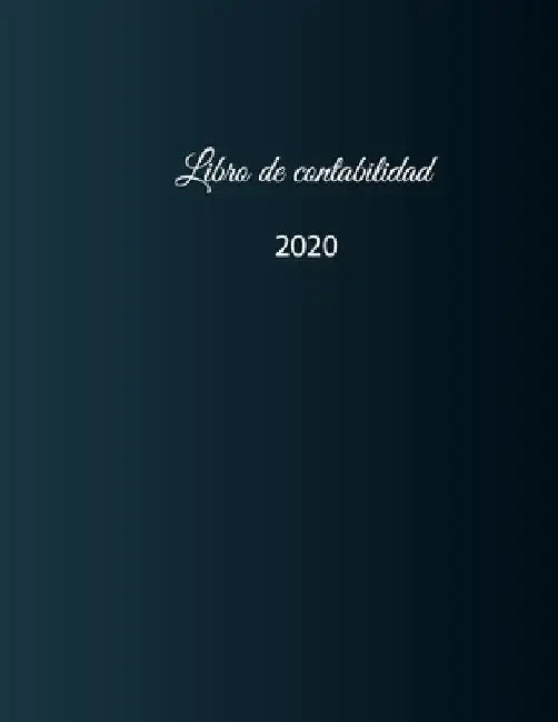 Libro de contabilidad 2020: libro de contabilidad o como libro de presupuesto - la visión general de sus finanzas - formato A4 con 370 páginas num by Comercio, Libro de Contabilidad
