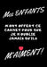 Mes enfants m'ont offert ce carnet pour que je n'oublie jamais qu'ils m'aiment!: Carnet de note - idée cadeau original pour fête des mères, fête des p by Carnet Message