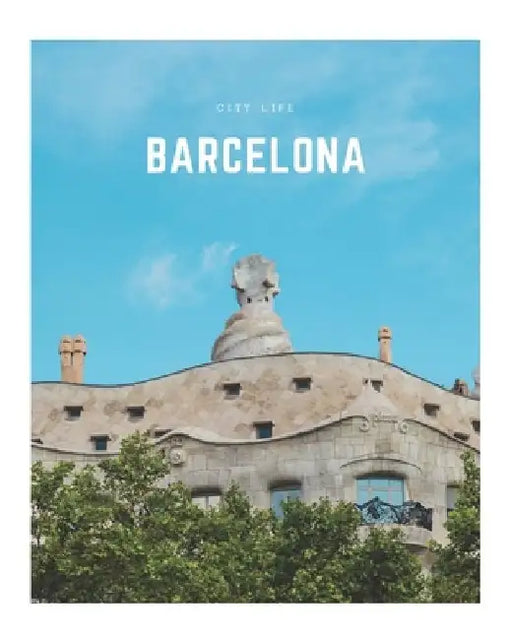 Barcelona: A Decorative Book │ Perfect for Stacking on Coffee Tables & Bookshelves │ Customized Interior Design & Home Decor by Decora Book Co