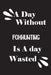 A day without foxhunting is a day wasted by Notebook Quotes Notebook
