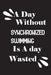 A day without synchronized swimming is a day wasted by Notebook Quotes Notebook