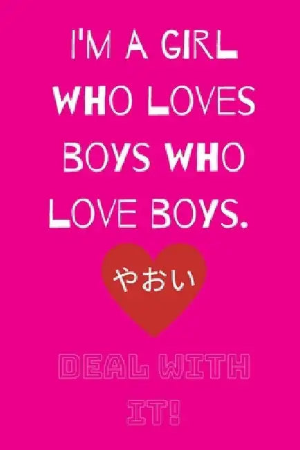 Deal With It: For the Love of Yaoi (Hot Pink) by Toni Dumas