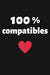 100% compatibles: Carnet d'Amour à Remplir pour Couple - Déclaration à compléter - Tickets à découper - Espace créatif pour les souvenir by Amour &. Passion Editions