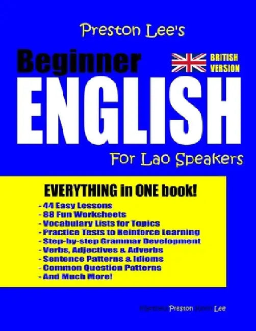 Preston Lee's Beginner English For Lao Speakers (British) by Matthew Preston