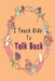 I Teach Kids To Talk Back: Speech Language Pathologist, gift for speech-language pathologist, Speech Therapy Assistants by Bouchama Pathologist