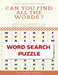 Puzzle Word Search Book Can You Find All the Words ? Find Each Word If Yo Can Easy to Medium to Hard Word Search Puzzle 100 Various Puzzles: Word Sear by Word Search Books