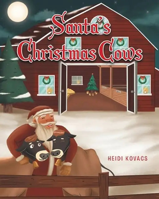 Santa's Christmas Cows by Heidi Kovacs