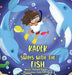 Kadek Swims With The Fish by Theresa Saxon