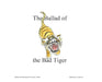 The Ballad of the Bad Tiger by Conrad Lindes