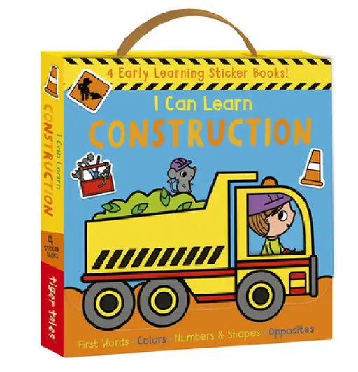 I Can Learn Construction: First Words, Colors, Numbers and Shapes, Opposites by Frankie Feather