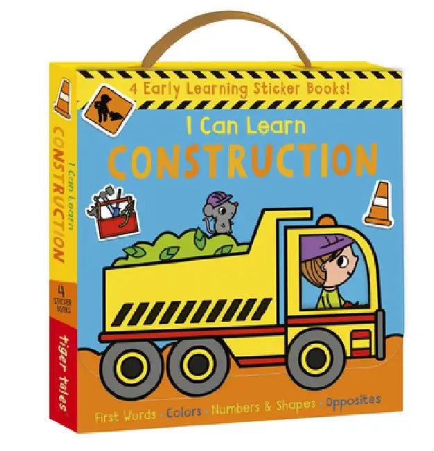 I Can Learn Construction: First Words, Colors, Numbers and Shapes, Opposites by Frankie Feather