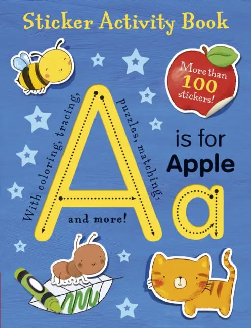 A is for Apple Sticker Activity Book: More Than 100 Stickers! by Hettie Cox, Summer Macon