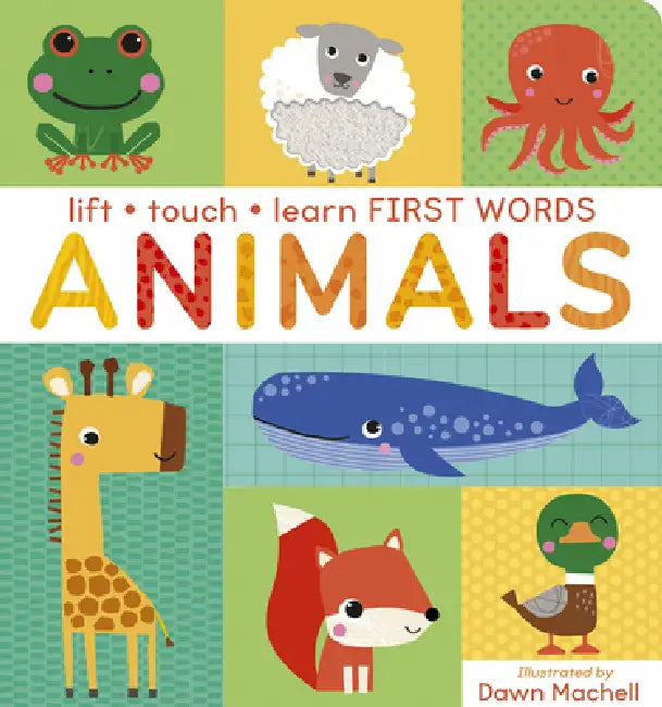 Lift Touch and Learn First Words: Animals by Villetta Craven, Dawn Machell