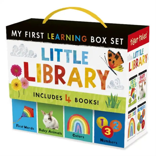 My First Learning Box Set: Little Library: First Words; Baby Animals; Colors; Numbers by Tiger Tales, Tiger Tales