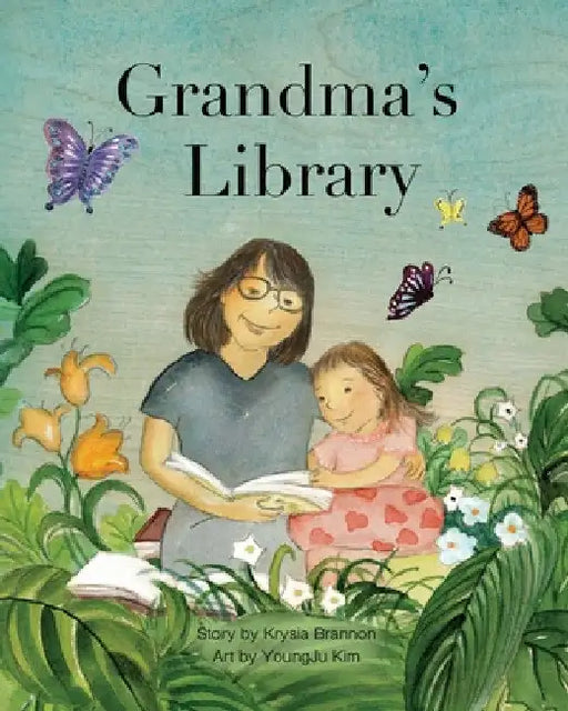 Grandma's Library by Krysia Brannon