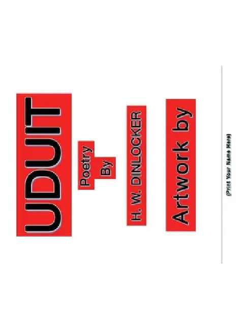 Uduit by H. W. Dinlocker