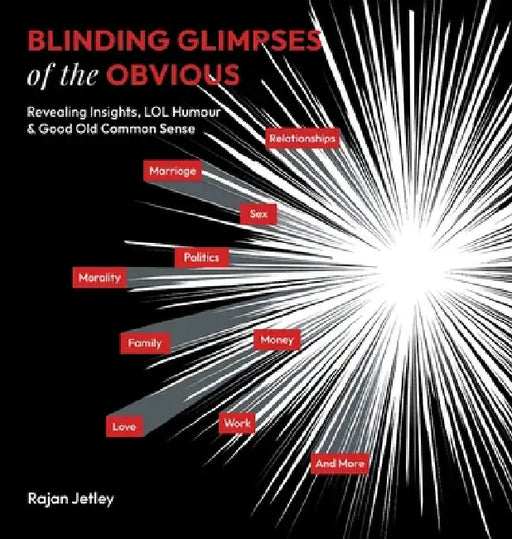 Blinding Glimpses of the Obvious: Revealing Insights, Lol Humour & Good Old Common Sense by Rajan Jetley