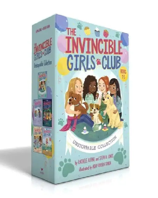 The Invincible Girls Club Unstoppable Collection (Boxed Set): Home Sweet Forever Home; Art with Heart; Back to Nature; Quilting a Legacy; Recess All-S by Rachele Alpine