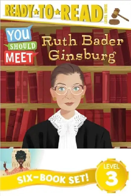 You Should Meet Ready-To-Read Value Pack 1: Ruth Bader Ginsburg; Women Who Launched the Computer Age; Misty Copeland; Shirley Chisholm; Roberta Gibb; by Laurie Calkhoven