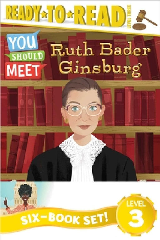 You Should Meet Ready-To-Read Value Pack 1: Ruth Bader Ginsburg; Women Who Launched the Computer Age; Misty Copeland; Shirley Chisholm; Roberta Gibb; by Laurie Calkhoven