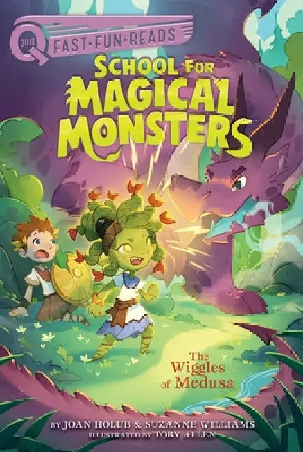 The Wiggles of Medusa: A Quix Book by Joan Holub, Suzanne Williams, Toby Allen