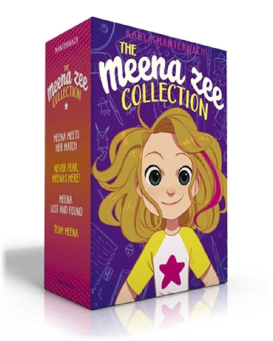 The Meena Zee Collection (Boxed Set): Meena Meets Her Match; Never Fear, Meena's Here!; Meena Lost and Found; Team Meena by Karla Manternach