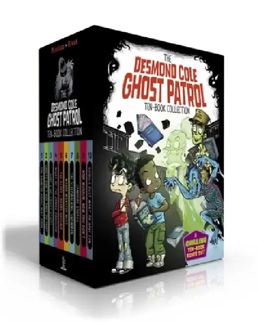 The Desmond Cole Ghost Patrol Ten-Book Collection: The Haunted House Next Door; Ghosts Don't Ride Bikes, Do They?; Surf's Up, Creepy Stuff!; Night of by Andres Miedoso