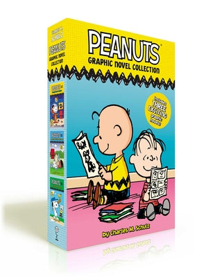 Peanuts Graphic Novel Collection (Boxed Set): Snoopy Soars to Space; Adventures with Linus and Friends!; Batter Up, Charlie Brown! by Charles M. Schulz