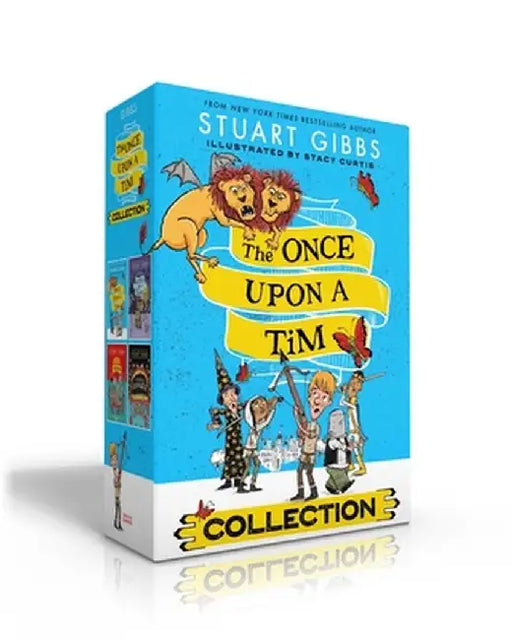 The Once Upon a Tim Collection (Boxed Set): Once Upon a Tim; The Labyrinth of Doom; The Sea of Terror; Quest of Danger by Stuart Gibbs