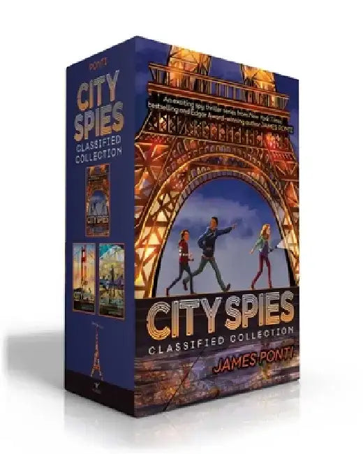 City Spies Classified Collection (Boxed Set): City Spies; Golden Gate; Forbidden City by James Ponti