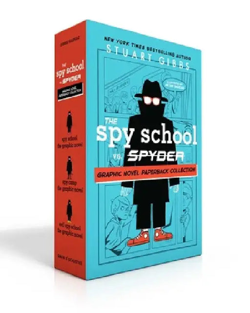 The Spy School vs. Spyder Graphic Novel Paperback Collection (Boxed Set): Spy School the Graphic Novel; Spy Camp the Graphic Novel; Evil Spy School th by Stuart Gibbs