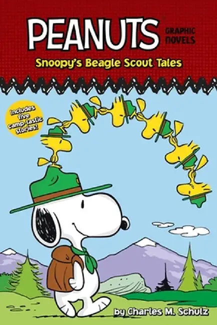 Snoopy's Beagle Scout Tales: Peanuts Graphic Novels by Charles M. Schulz