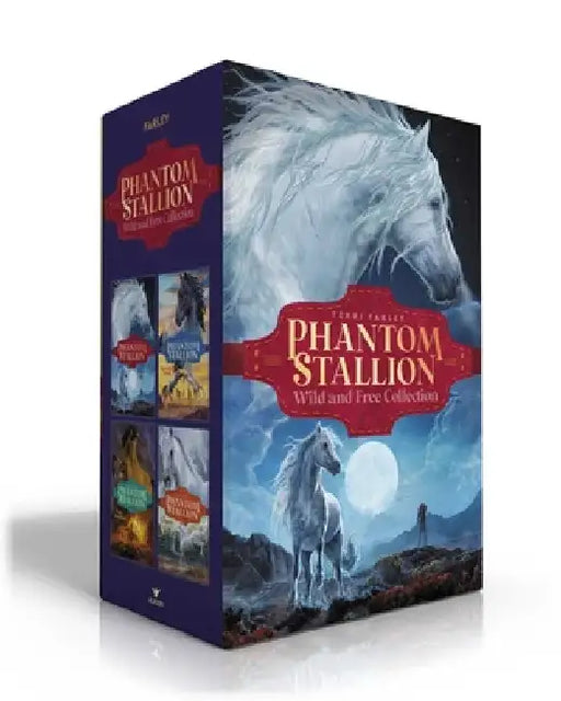 Phantom Stallion Wild and Free Collection (Boxed Set): The Wild One; Mustang Moon; Dark Sunshine; The Renegade by Terri Farley