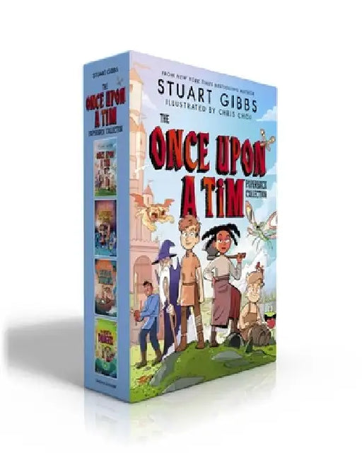 The Once Upon a Tim Paperback Collection (Boxed Set): Once Upon a Tim; The Labyrinth of Doom; The Sea of Terror; The Quest of Danger by Stuart Gibbs
