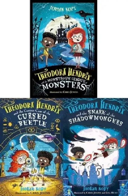 The Theodora Hendrix Collection (Paperback Boxed Set): Theodora Hendrix and the Monstrous League of Monsters; Theodora Hendrix and the Curious Case of by Jordan Kopy