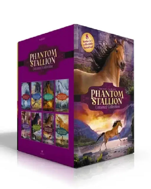 Phantom Stallion Untamed Collected Set: The Wild One; Mustang Moon; Dark Sunshine; The Renegade; Free Again; The Challenger; Desert Dancer; Golden Gho by Terri Farley