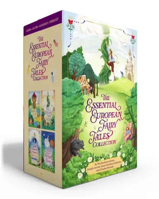 The Essential European Fairy Tales Collection (Boxed Set): Grimms' Fairy Tales; Joseph Jacobs's English Fairy Tales; Hans Christian Andersen's Fairy T by Jacob Grimm, Wilhelm Grimm, Joseph Jacobs