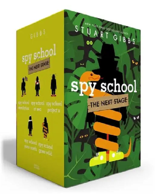 Spy School the Next Stage (Boxed Set): Spy School Revolution; Spy School at Sea; Spy School Project X; Spy School Goes North; Spy School Goes Wild by Stuart Gibbs