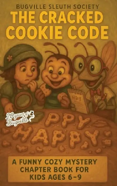 The Cracked Cookie Code: A Funny Cozy Mystery Chapter Book for Kids by R. Stanek