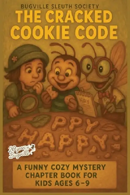 The Cracked Cookie Code: A Funny Cozy Mystery Chapter Book for Kids by R. Stanek