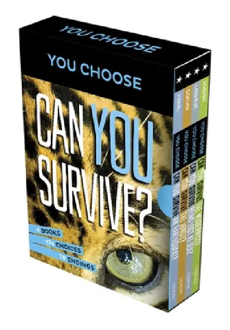You Choose: Can You Survive?, Survival Boxed Set by Matt Doeden, Rachael Hanel, Allison Lassieur