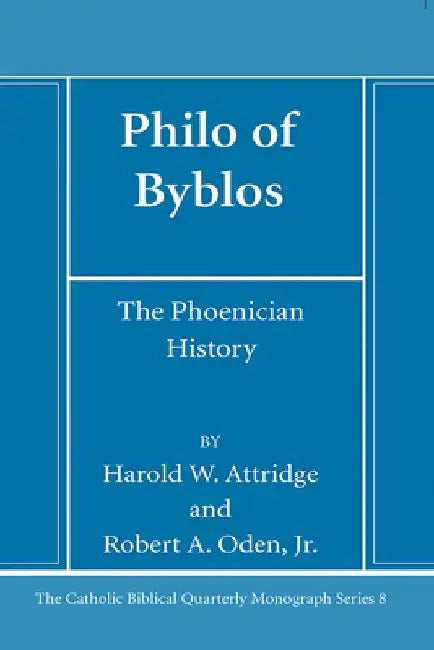 Philo of Byblos by Harold W. Attridge