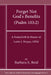 Forget Not God's Benefits (Psalm 103: 2): A Festschrift in Honor of Leslie J. Hoppe, OFM by Barbara E. Reid