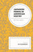 Japanese Forms in American Poetry: Beyond Haiku by Ce Rosenow