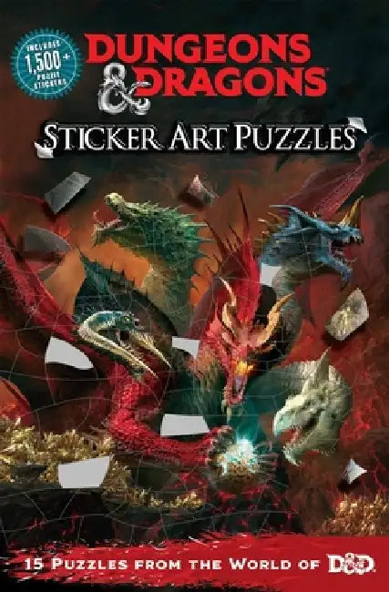 Dungeons & Dragons Sticker Art Puzzles by Editors of Thunder Bay Press