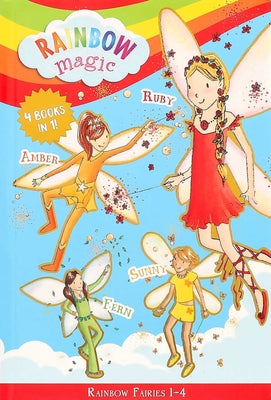 Rainbow Fairies: Books 1-4 Bindup: Ruby the Red Fairy, Amber the Orange Fairy, Sunny the Yellow Fairy, Fern the Green Fairy by Daisy Meadows