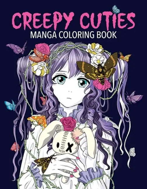Creepy Cuties Manga Coloring Book by Editors of Thunder Bay Press