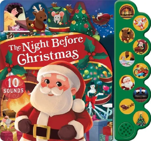 The Night Before Christmas 10-Button Sound Book by Clement C. Moore