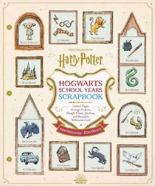 Harry Potter School Years Scrapbook by Editors of Thunder Bay Press